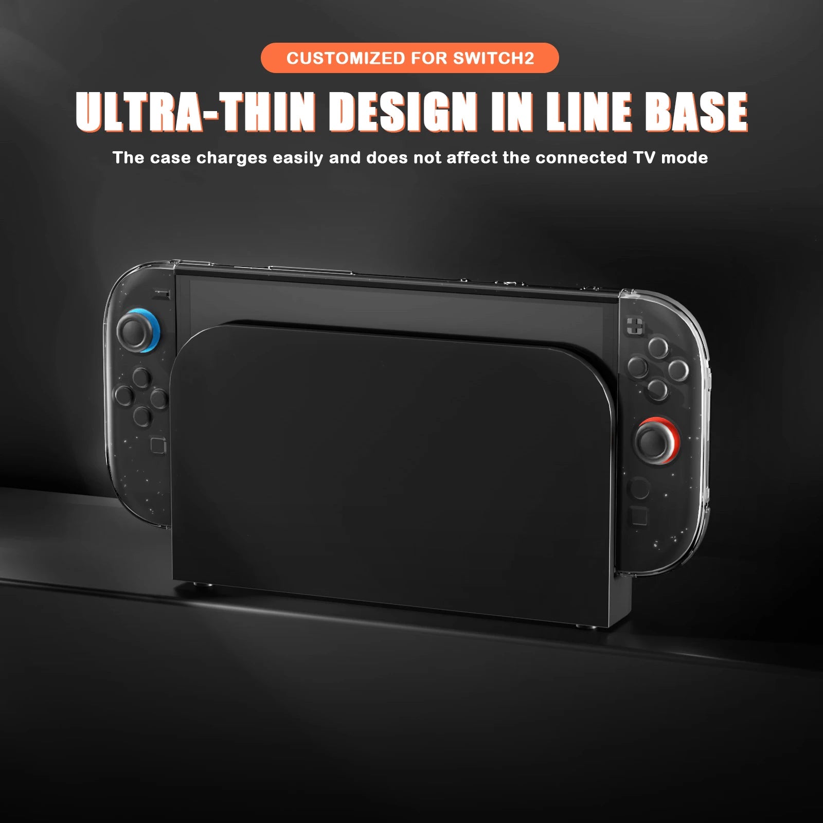 Glitter Case for Nintendo Switch 2 2025 Protective Cute Shell Dockable Case Cover for Ns Switch 2 Hard Joycon Case